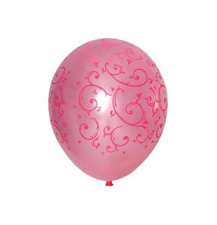 Happy Birthday Balloons: Pink
