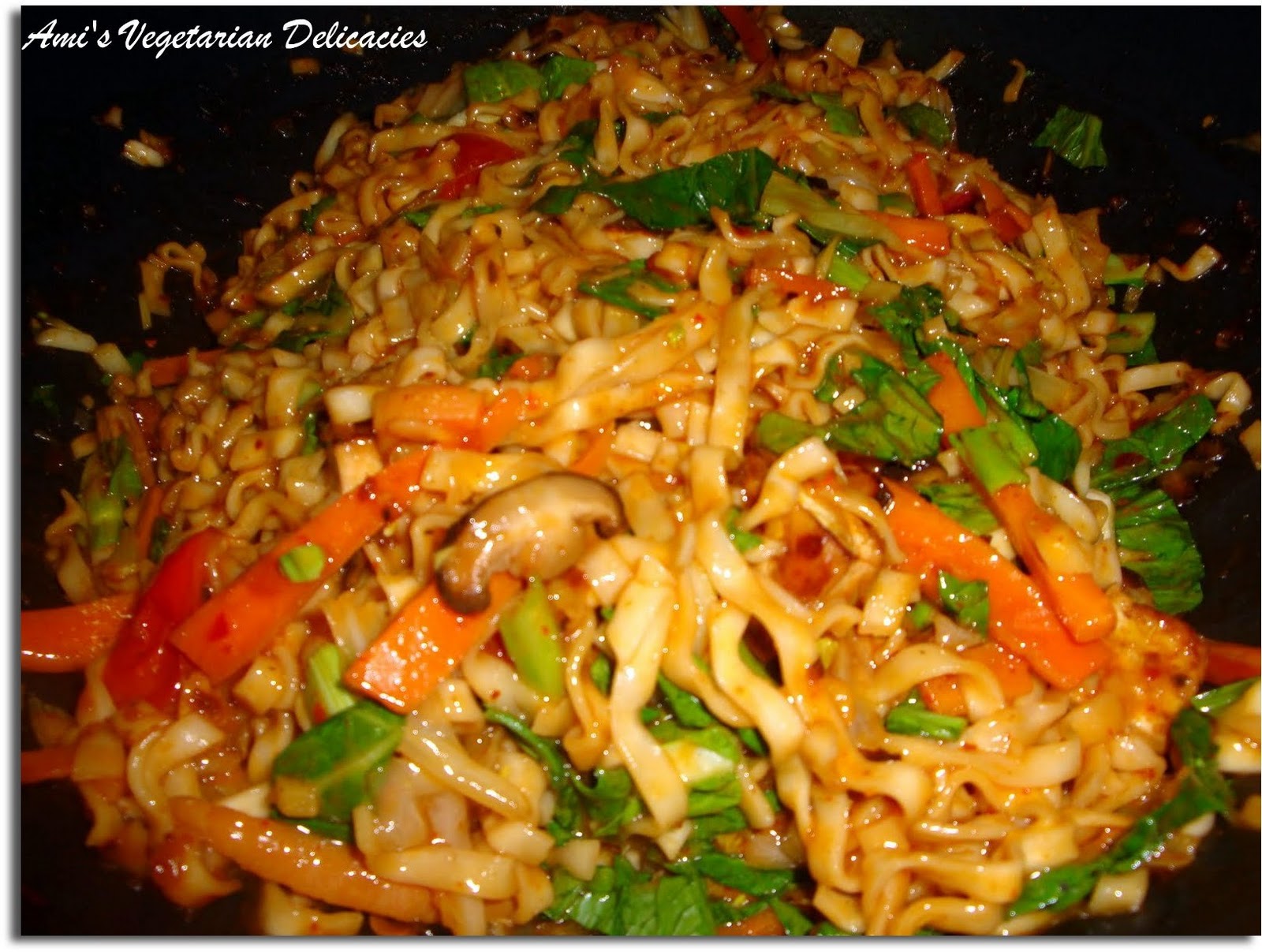 Ami's Vegetarian Delicacies Vegetable Noodles