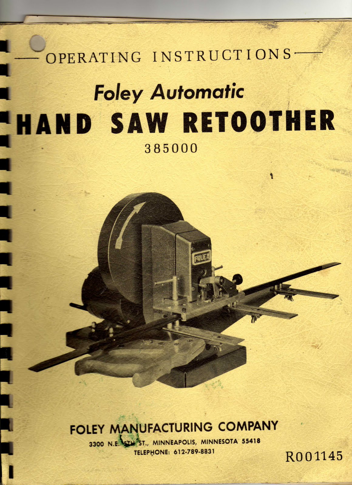 the Foley Belsaw Retoother