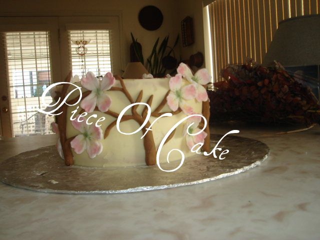 Dogwood Flower Cake