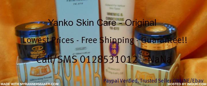 Yanko Skin Care - Original - Lowest Prices - Trusted Seller - Free Shipping!! HOTLINE 012 8531012