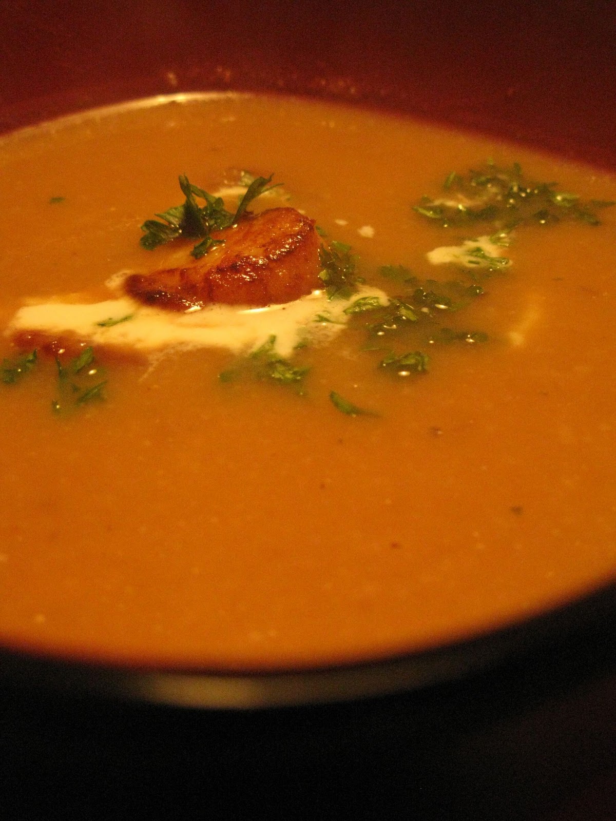 Pas un énième blog culinaire !?!: Crème de potiron et de ...