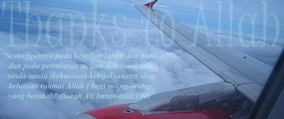THANKS TO ALLAH