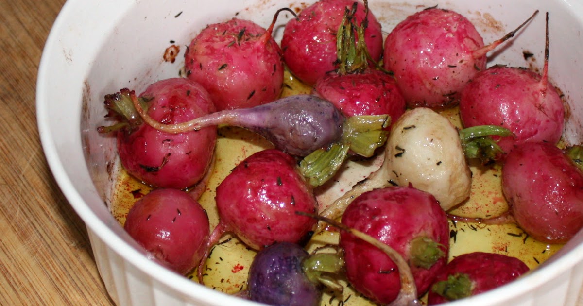 Nutrition as Nature Intended Simple Roasted Radishes