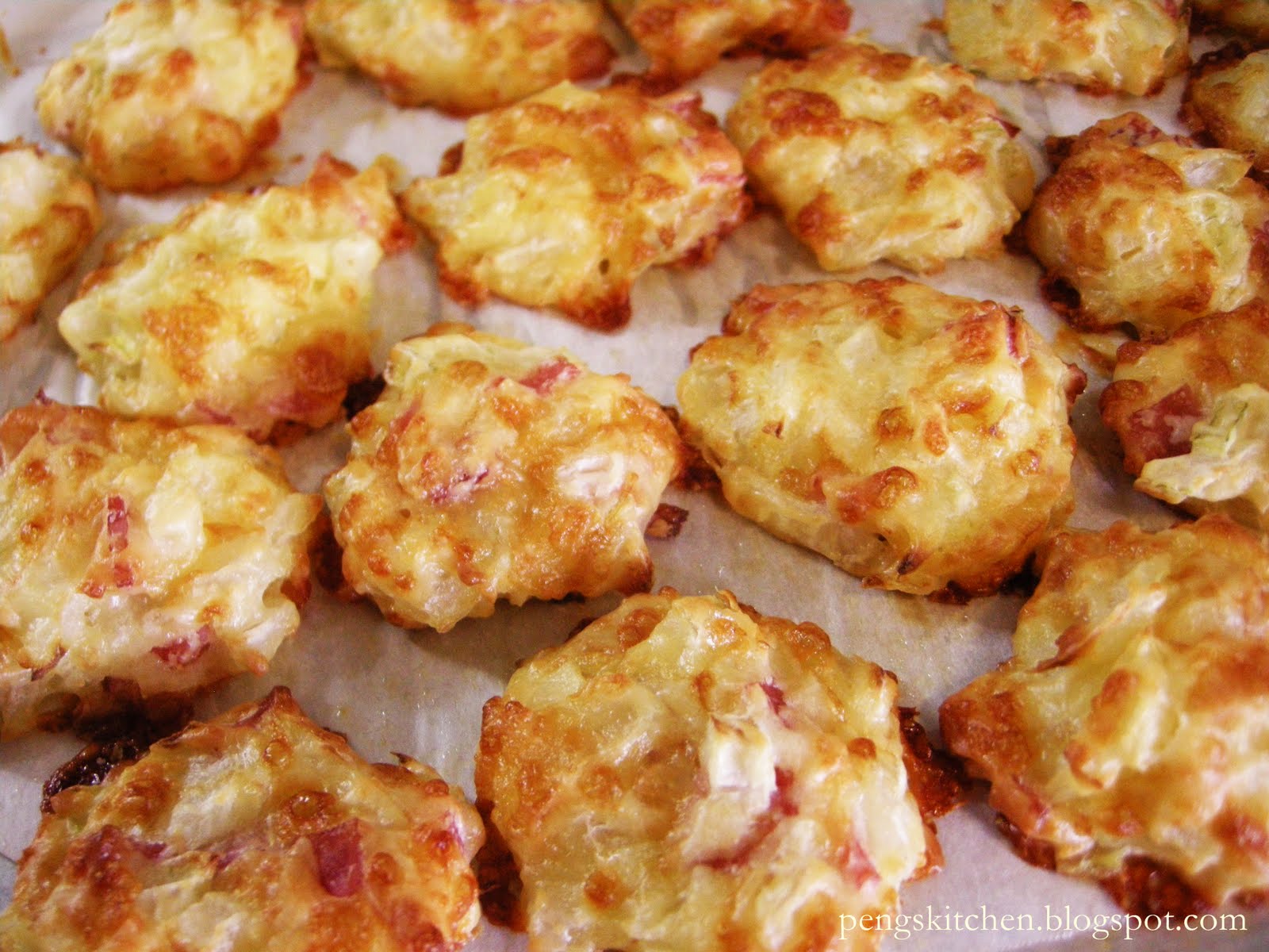 Peng's Kitchen Cheese & Ham Puffs