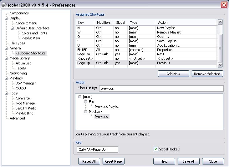 From Winamp To Foobar2000 Global Hotkeys