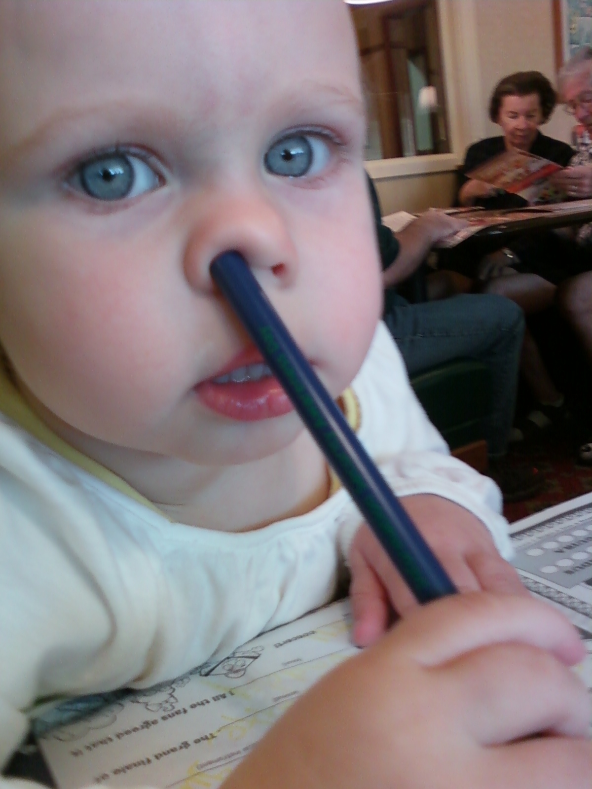 The Used Diaper Salesman* International Stick a Pen Up Your Nose Day