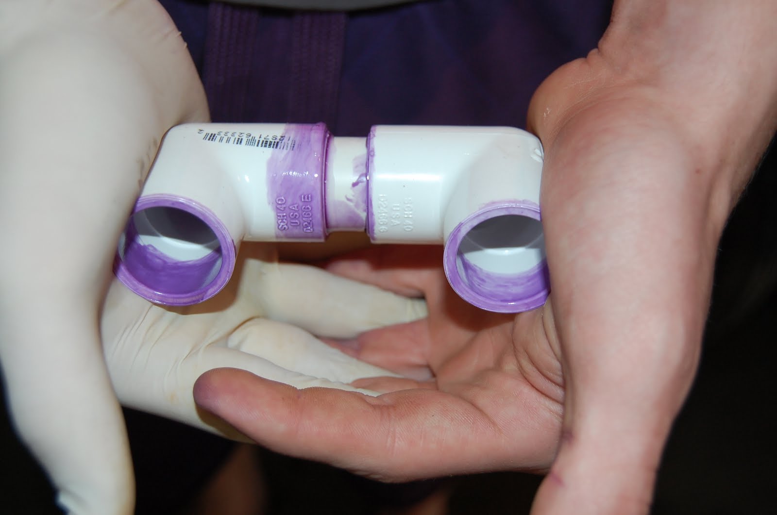 Southern Seven How to cap off a water pipe for the girls