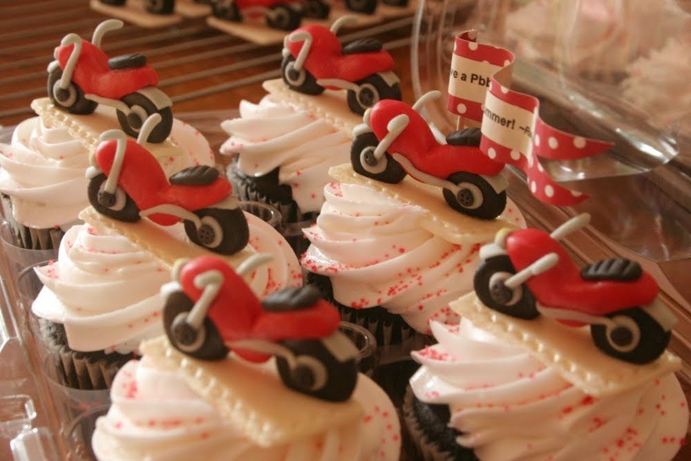 Biker Cupcakes