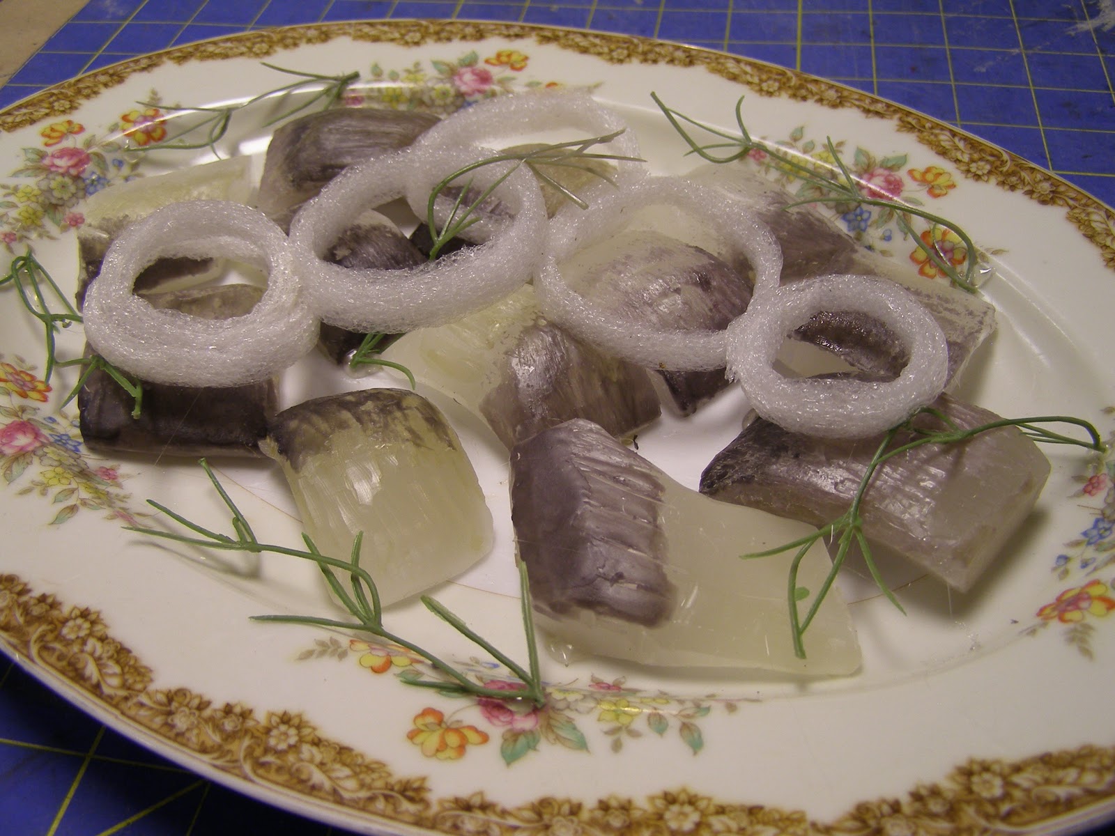 Fake 'n Bake Pickled Herring with Onions