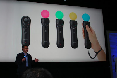PlayStation Move คอนโทรลสำหรับ PS3 วางขายปลายปีนี้