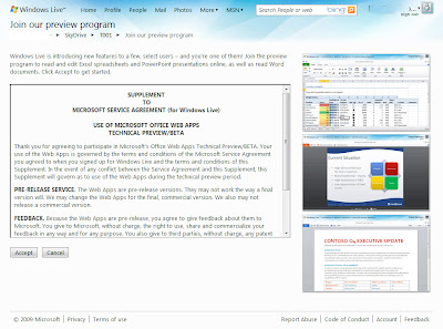 ทดสอบใช้ Office Web Apps และวิธีการสมัครทดลองใช้ผ่าน SkyDrive