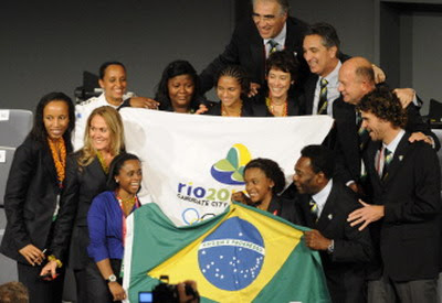 นครริโอบราซิล Rio de Janeiro(ริโอ เดอ จา เนโร, Brasil) ได้เจ้าภาพ(Olympic)โอลิมปิก 2016