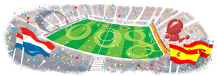 2010 FIFA World Cup Final by Google Logo