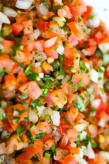 Everyday Simplicity: Reba's Recipe Pico De Gallo (Fresh ...