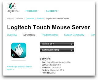 Logitech Touch Mouse