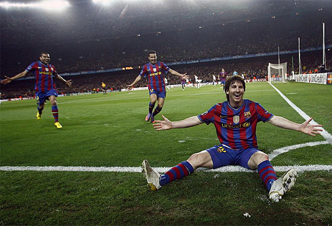 Messi demuestras sus habilidades Messi+4