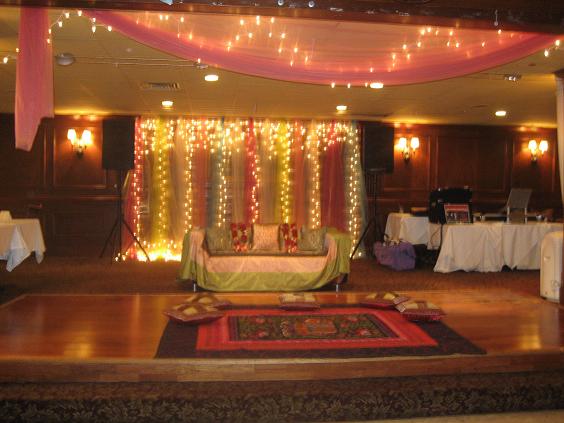 pakistani wedding stages