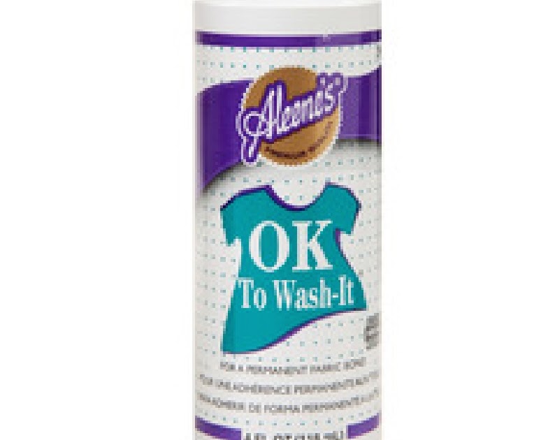 Positively Crochet! Crochet Tip "OK To Wash It" Fabric Glue to Weave