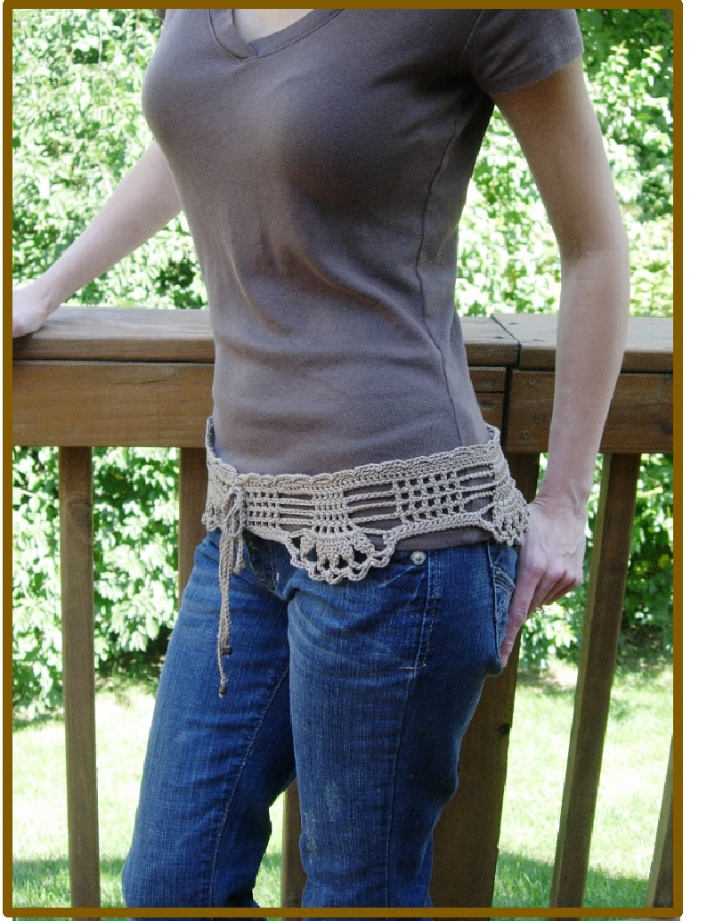 Crochet Belt Pattern
