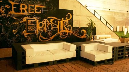 Sotano Studio: muebles con palets y demás materiales reciclados