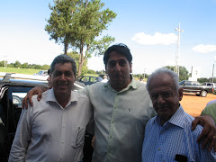 Nuna Viana, André e Senador Pedro Simão