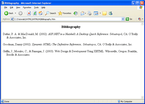 make a bibliography make a bibliography