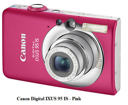 Camera Canon Pink