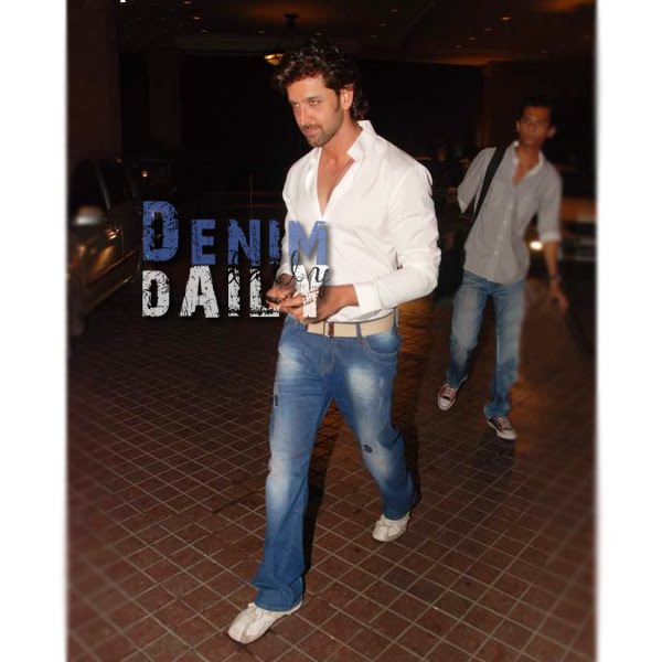 Denim Daily: Hrithik Roshan In Bootcut Jeans