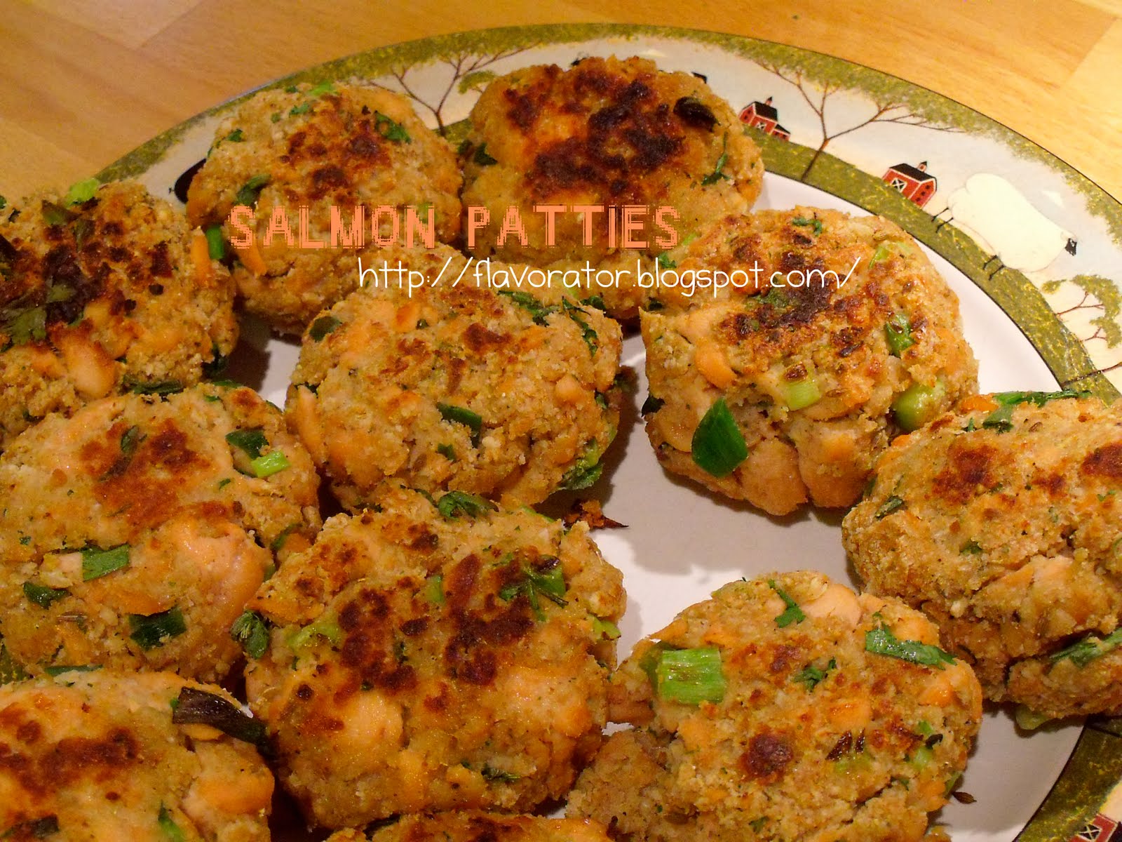 fLAVORATOr Salmon Patties, Chickpea Cakes, Frozen Pink Cheesecake