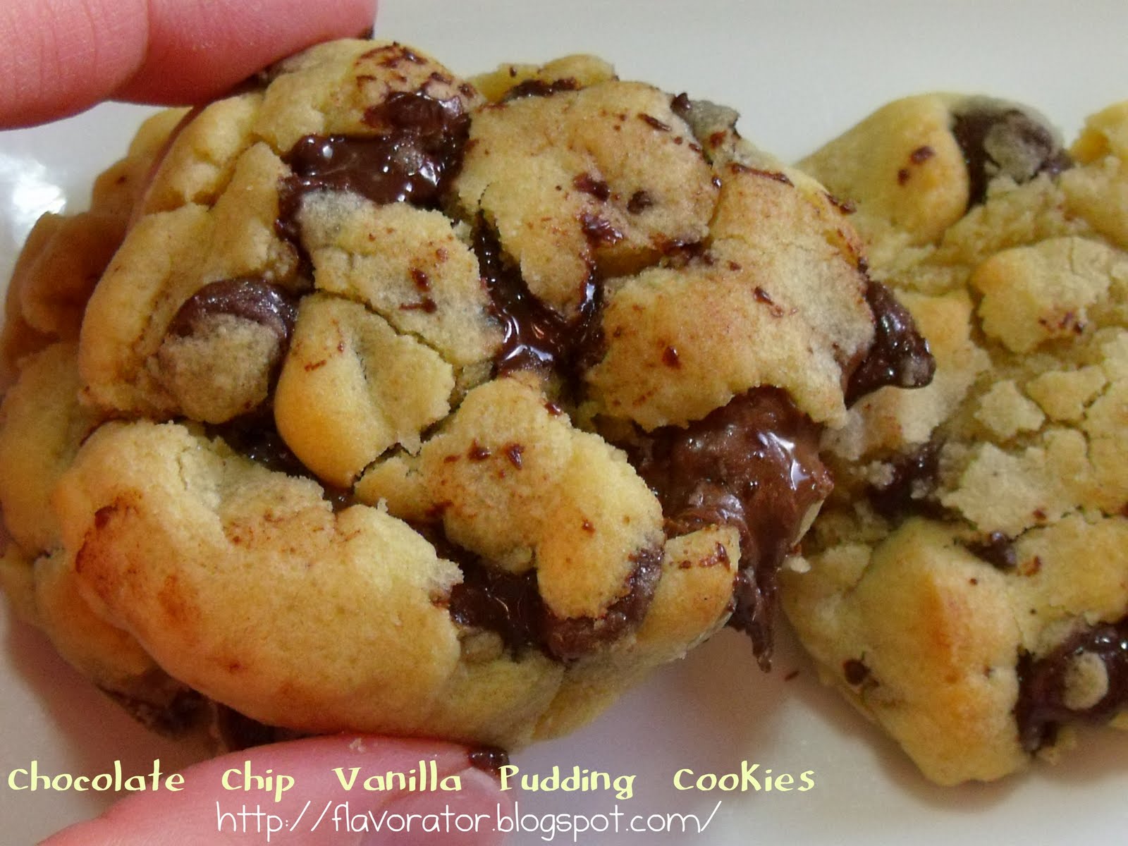 fLAVORATOr Chocolate Chip Vanilla Pudding Cookies + Triple Chocolate Chocolate Pudding Cookies
