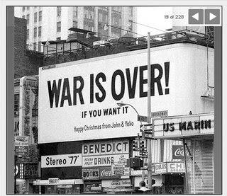 War Is Over!(if you want it)