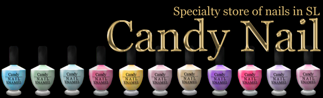 Candy nail #Original nails art shop by RL nailist in Secondlife