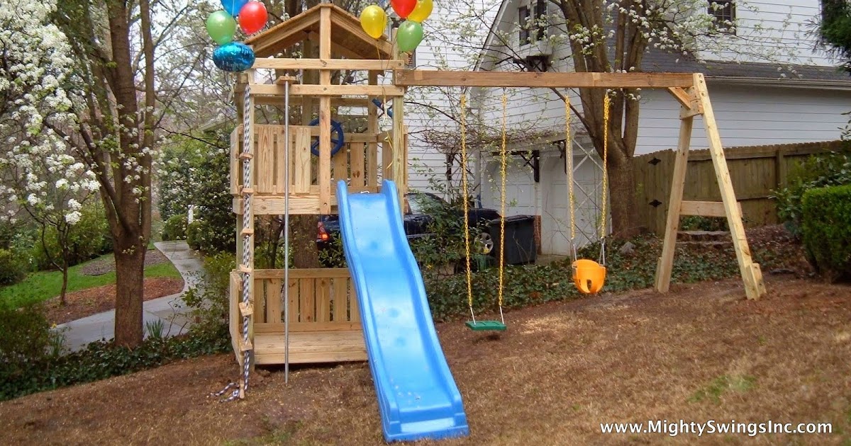 to MIGHTY SWINGS Leader in Swing Sets and Playgrounds