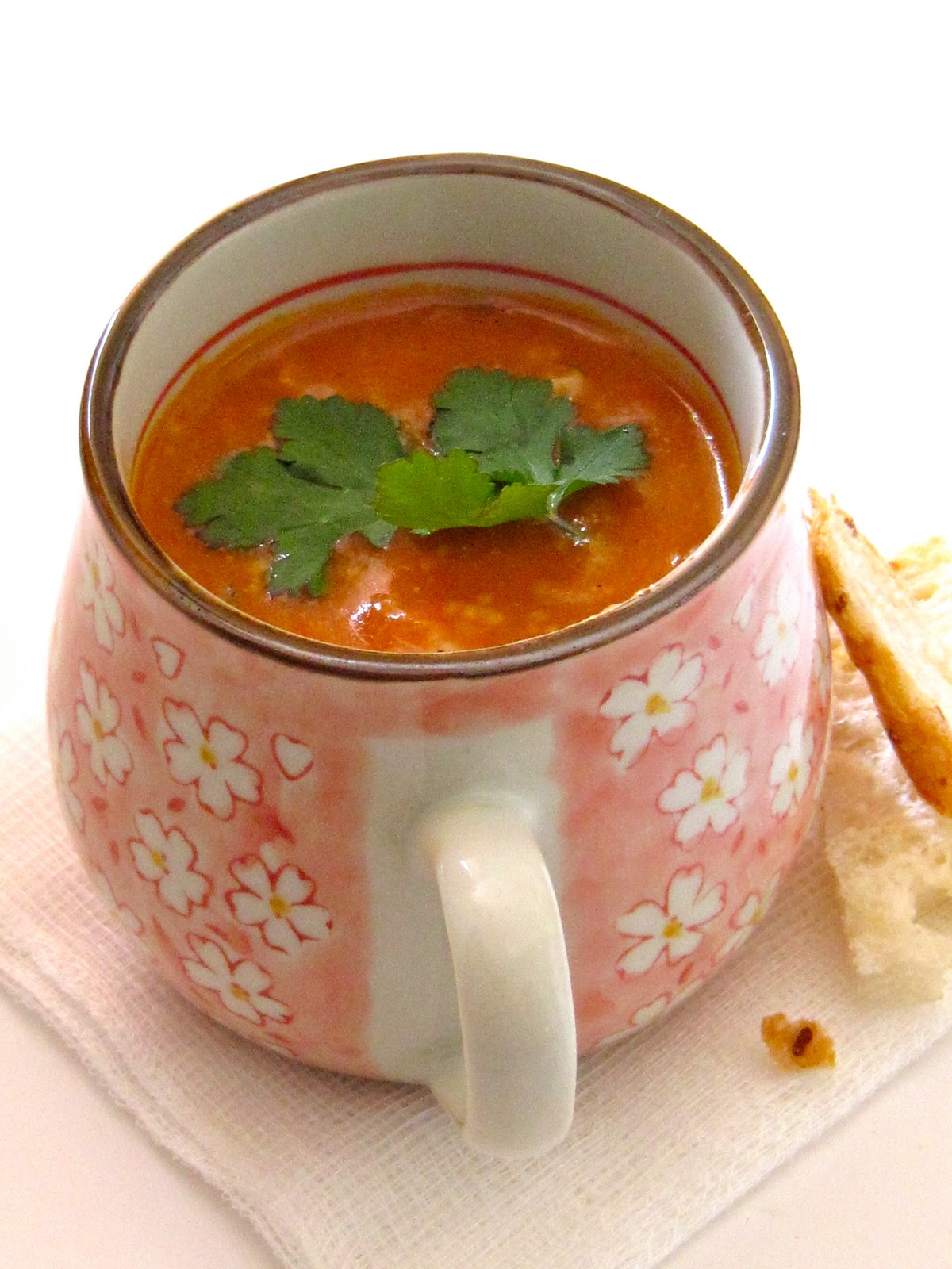 Plateful Tomato Oat Soup