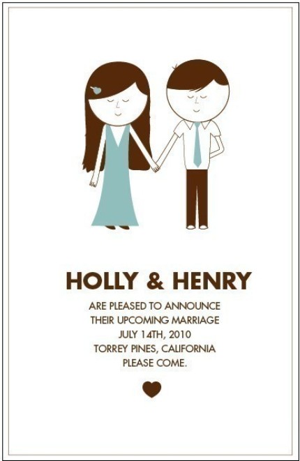 Isn 39t this the cutest wedding invitation cute wedding invitation