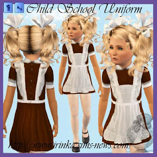 The Sims 3: Детская одежда - Страница 7 Cf+School+Uniform+by+Irink@a