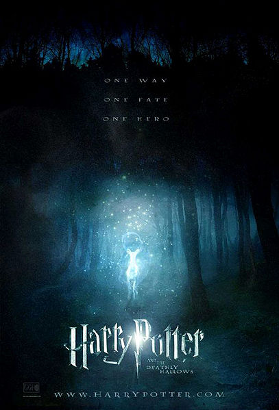 harry potter and the deathly hallows film cover. newest Harry Potter film,