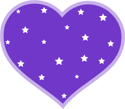 Purple Heart Star Clipart Purple Background Wallpapers