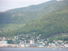 The town of Ketchikan