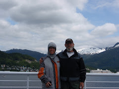 Art and Michele in Ketchikan port