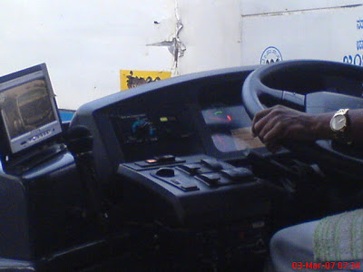 Bengaluru Metropolitan Transport Corporation BMTC Volvo coach another view
