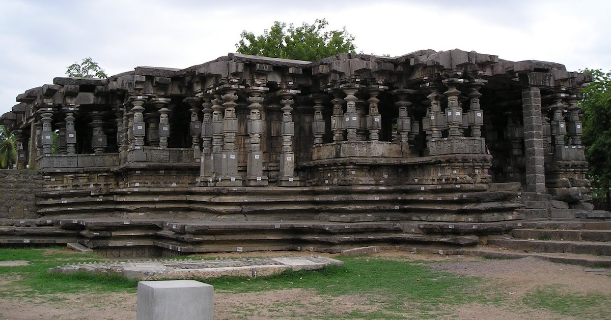 photography 1000 pillar temple.