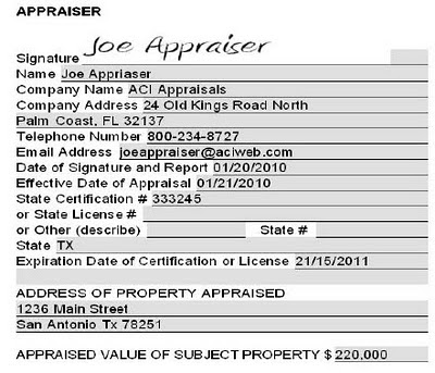 APPRAISER ACTIVE receives