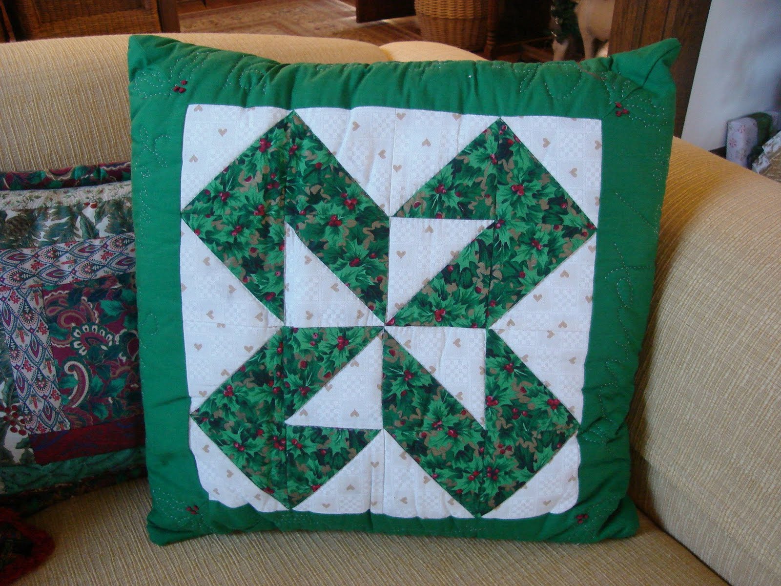 Days at Buttermilk Cottage Quilted Christmas Pillows