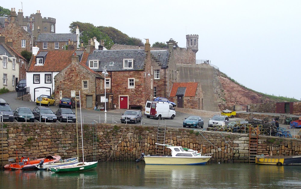 North Fife Crail Harbour, Fife Scotland.