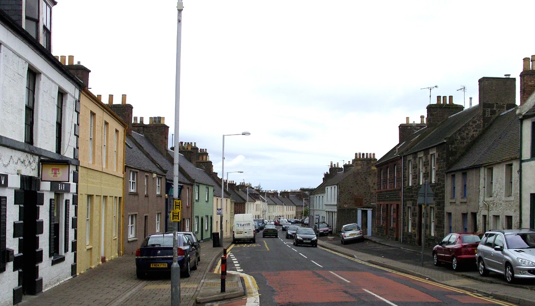 North Fife Newburgh High Street North Fife Scotland