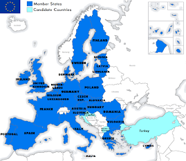 EUROPEAN UNION MAP