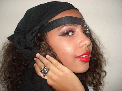 pirate makeup. de Brujas / Pirate Makeup