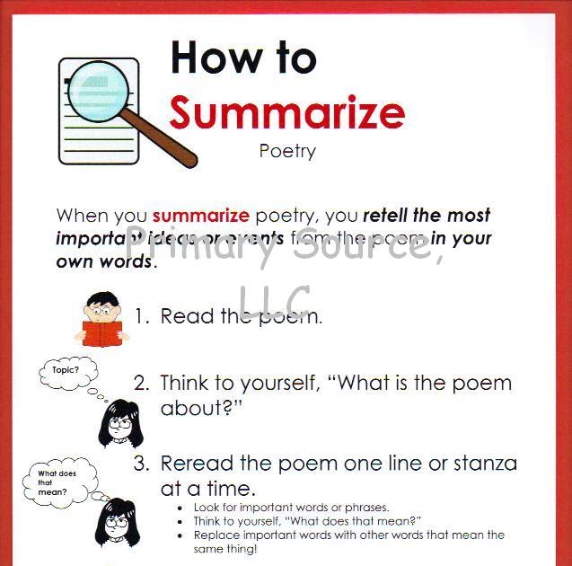 summarize yourself